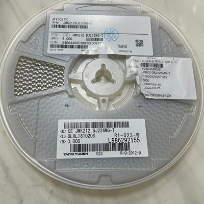 项目用剩太诱贴片电容0805TMK212BJ226MG议价及维修！