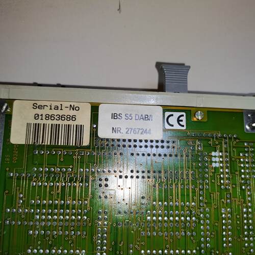 议价菲尼克斯IBSS5DABI01863686工业板卡适用