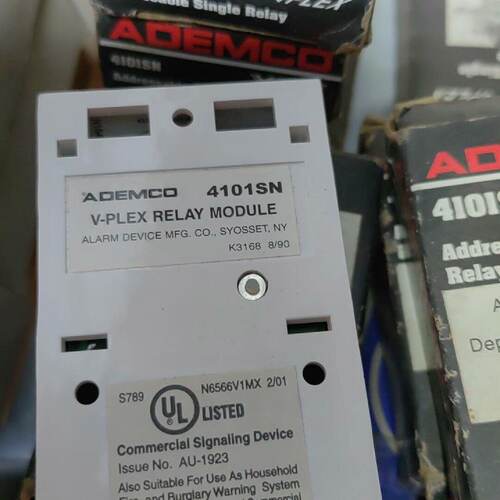 ADEMCO4101SN总线继电器模块全新原装正品包好议价