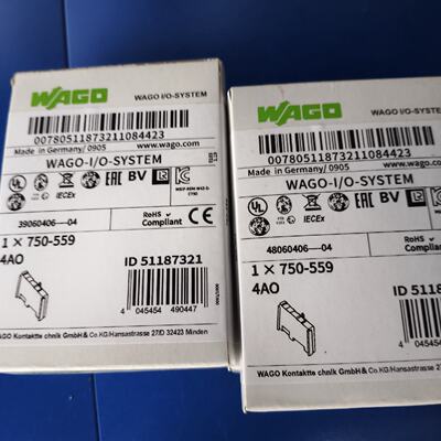 溢价-wago万可模块750559