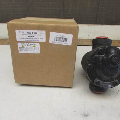 NEW MEPCO IB003150 STEAM TRAP 34 npt 150 psi  NEW IN BOX MAK