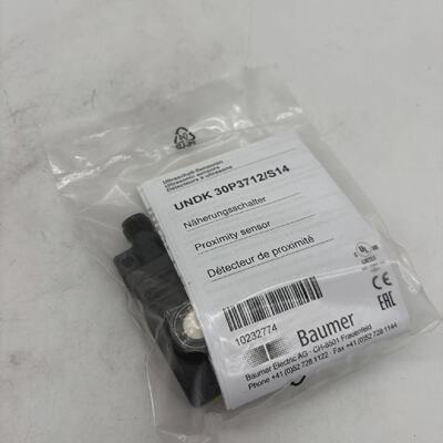 Baumer UNDK 30P3712S14 10232774 Czujnik ultradzwikowy