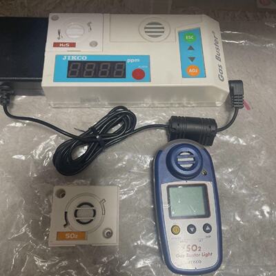 JIKCO Gas Buster Light H2S SO2 Gas Detector