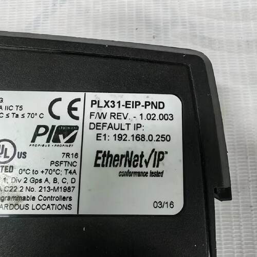 议价ProSoft网路模组PLX31-EIP-PND 原装现货议价