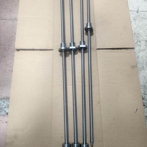 询价1510TBI滚珠丝杆有效行程700mm总长度845