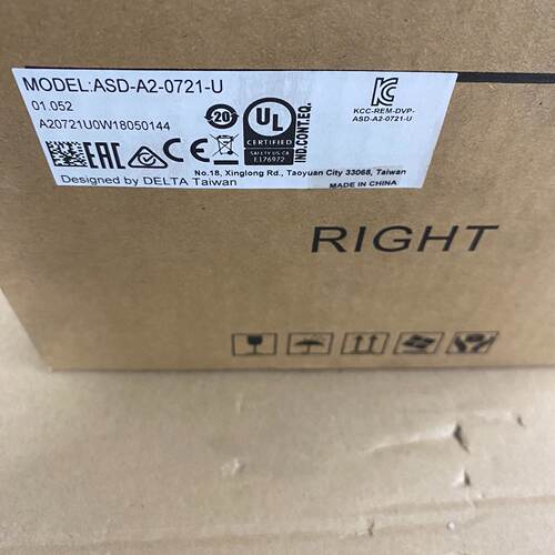 溢价-台达A2伺服驱动器型号ASDA20721U未使