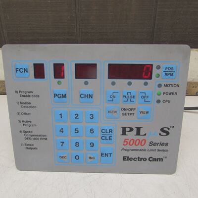 ELECTRO CAM PS500110016 PROGRAMMABLE LIMIT SWITCH 120V TAKEO