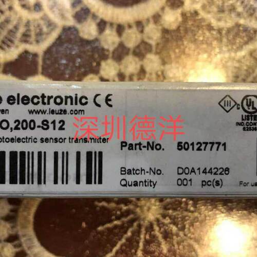 议价全新劳易测LSS 55.H2O，200-S12 50127771 Leuze原装正品【现