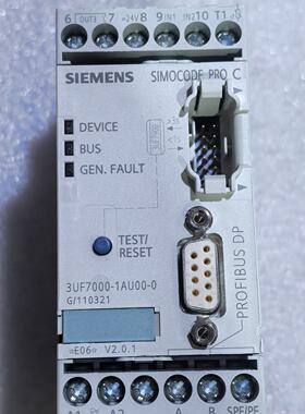 西门子SIMOCODE PRO C电机保护器，型号3UF70议价