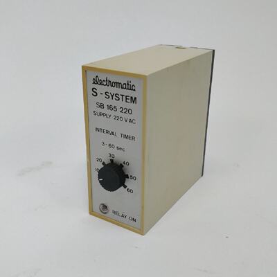 lectromatique SB 165 220  SB165220 220 VAC Minuteur DInterva