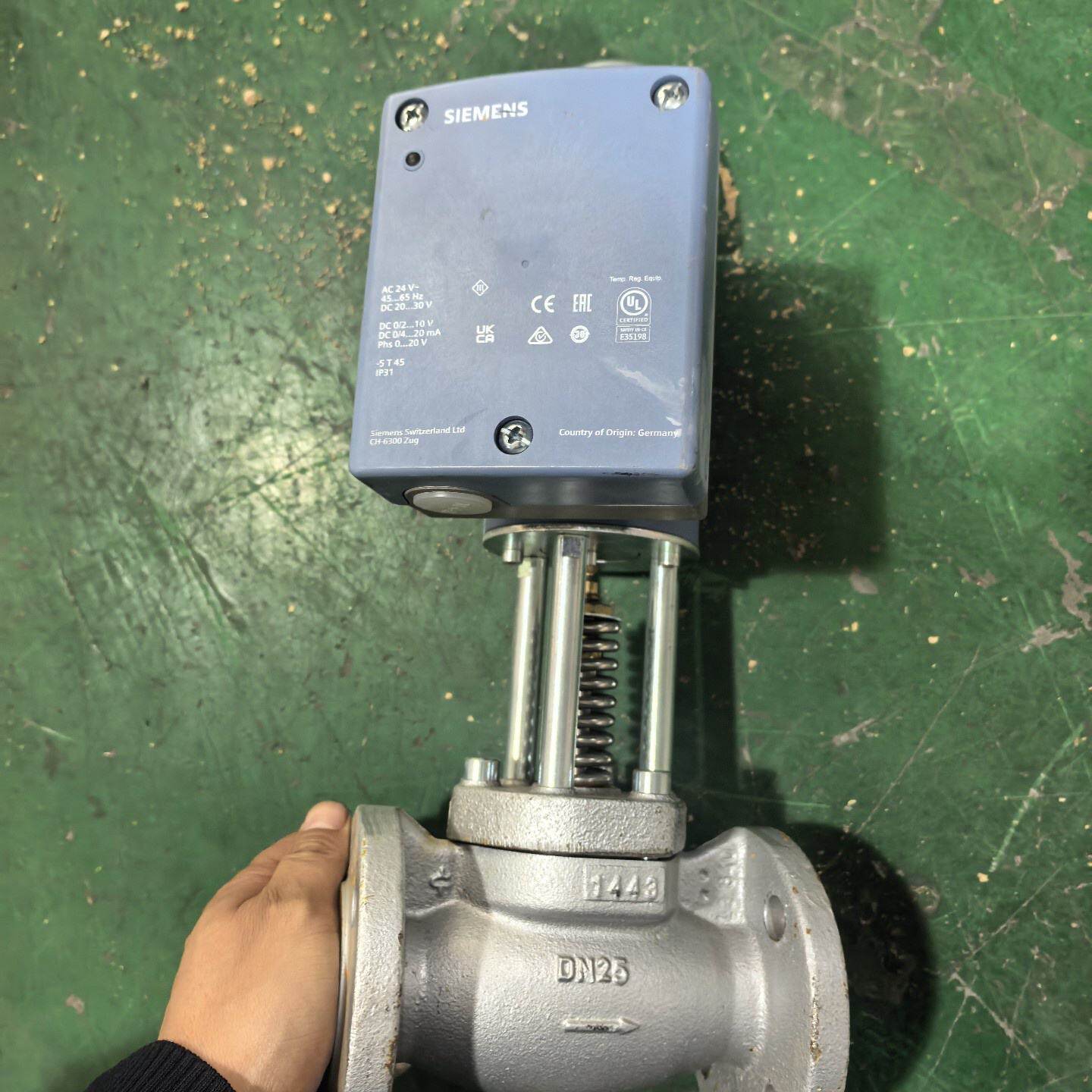 MVF461H258西门子电磁调节阀二手拆机正常使用--议价商品