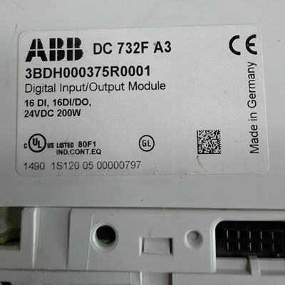 议价ABB PLC模块DC 732F A3 原装现货3BDH000375R0001 议价