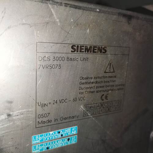 议价DCS 3000 Basic Ut 7VR507适用