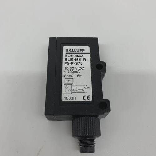 Balluff BLE 15KRF5PS75  BOS00AZ Photoelectric sensor Used