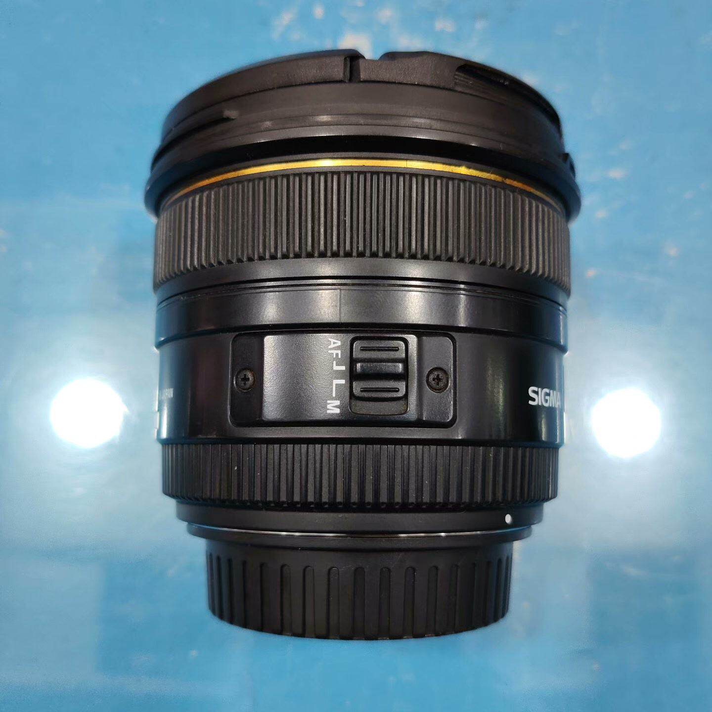 适马50/1.4 EX DG HSM定焦镜头 佳能口95新如--议价商品