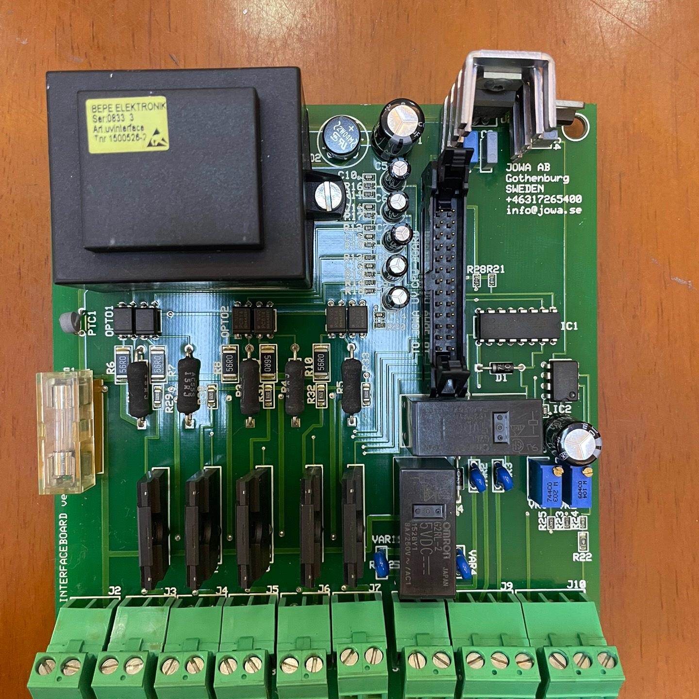 JOWA INTERFACEBOARD VER.H INTE议价及维修！