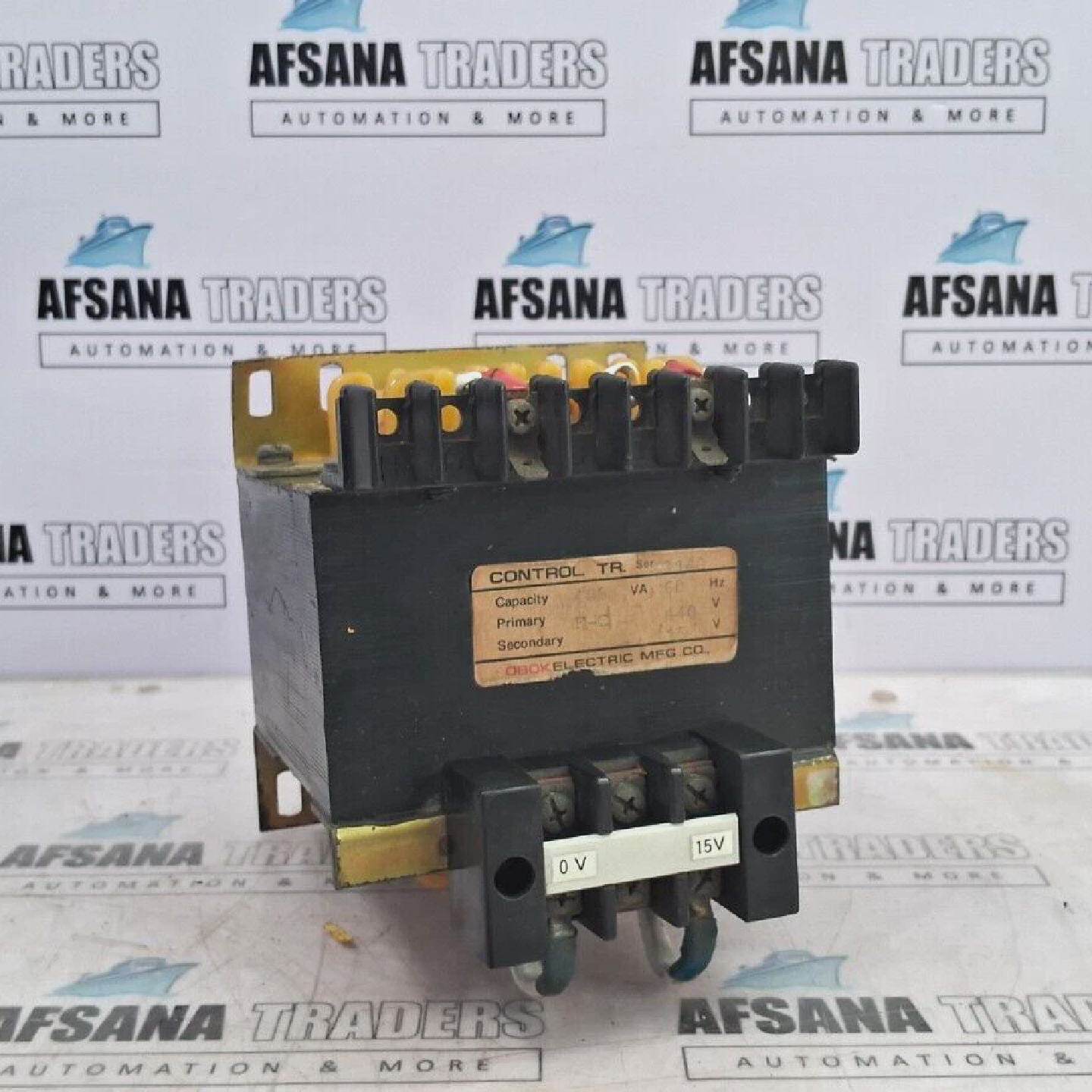 Obok electric mfg co. control tr current transformer cty 400