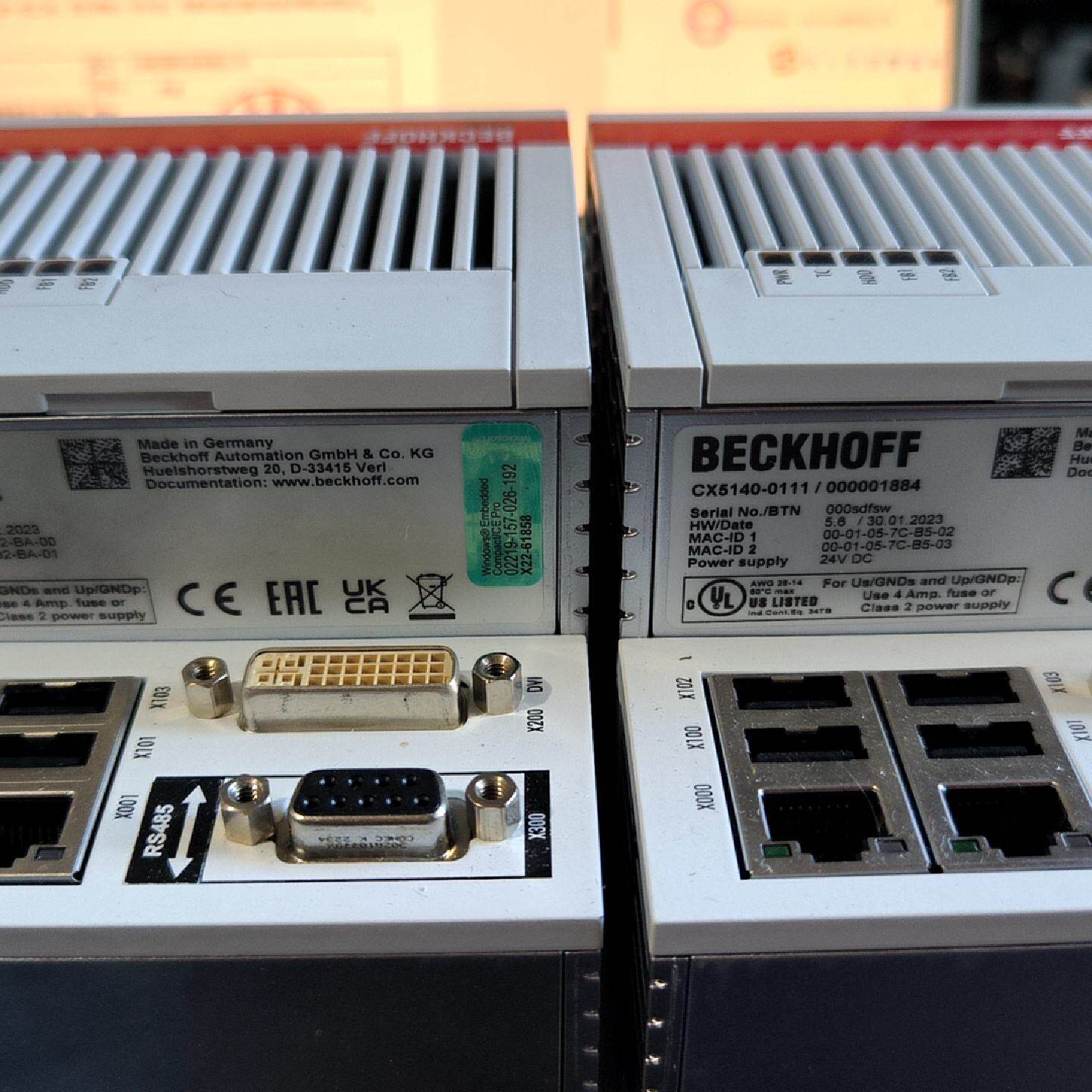 议价CX5140-0160倍福嵌入式控制器全新原装正品可对公，提供发票