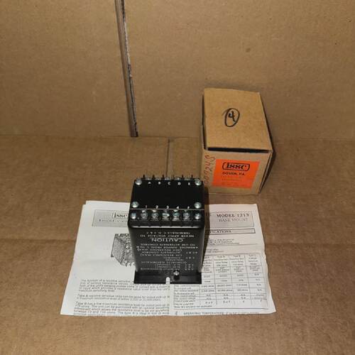 ISSC KANSON ELECTRONICS 12131AB TIMING RELAY 120 VAC NEWOPEN