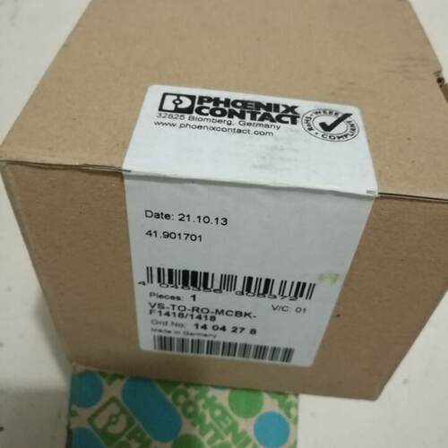 议价全新原装正品菲尼克斯模块VS-TO-RO-MCBK-F1418/1418 现货140