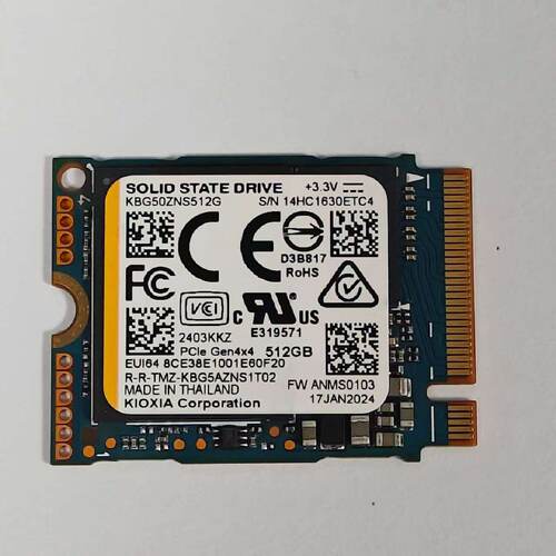 询价-铠侠BG5512G2230nvmem2SSD固