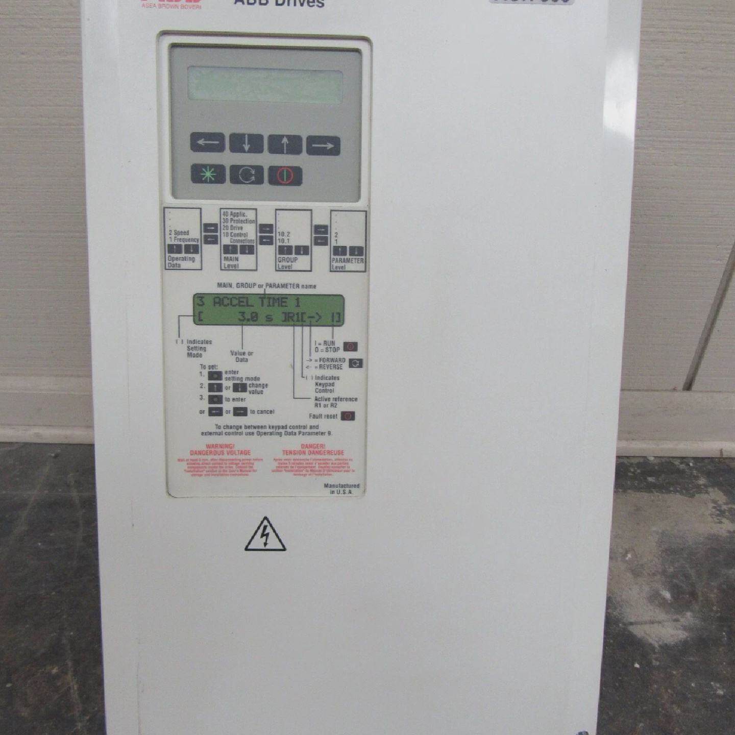 ABBACH5010254N0P2可变频率驱动500VAC25HP34AMPXLNT二手