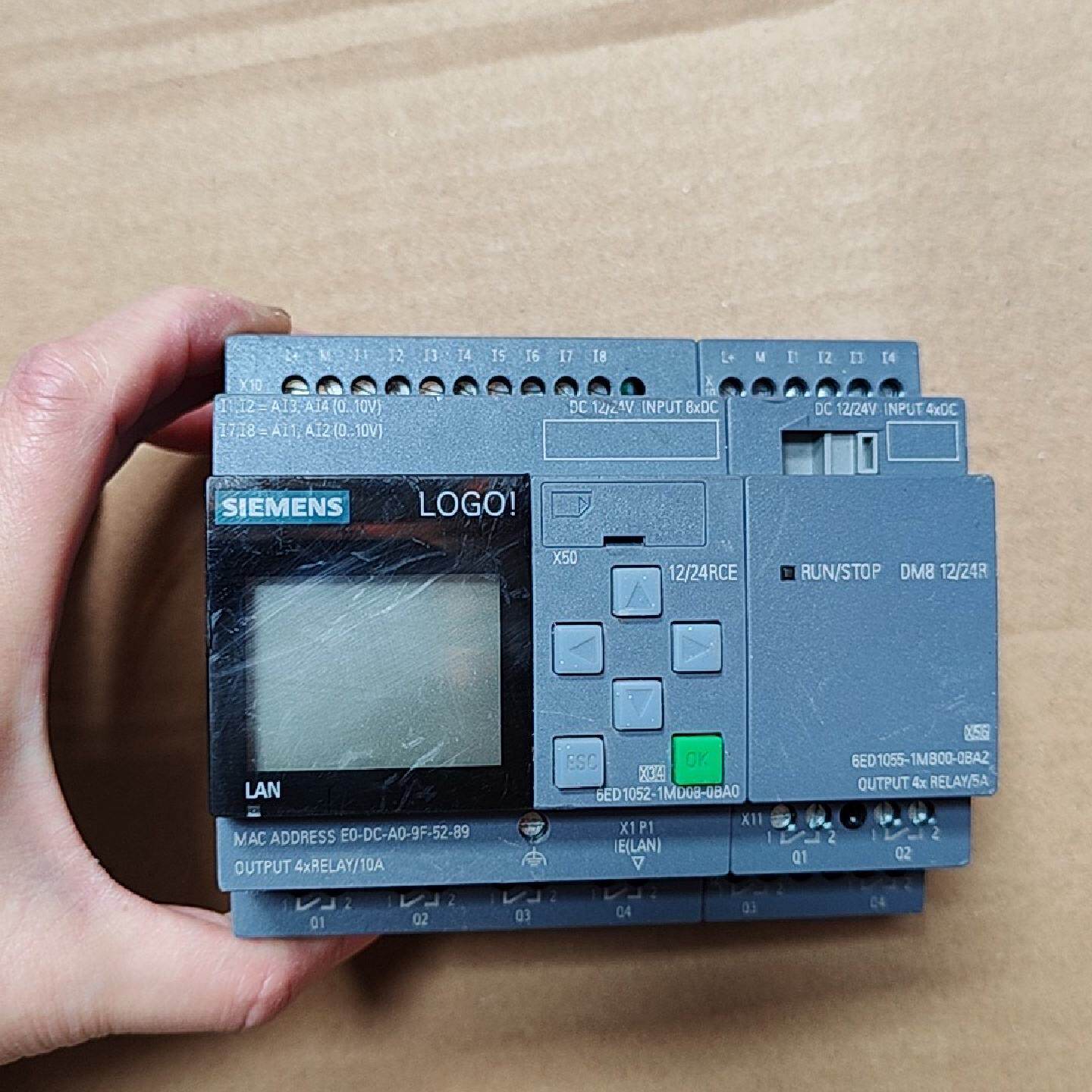 西门子LOGO控制器型号6ED10551MB000B