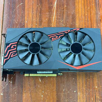 华硕GTX10606G显卡双风扇拆机现货实物图功能包议价及维修！