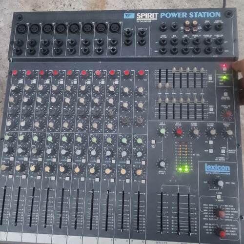 【议价】声艺SPIRIT600调音台 带功放和Lexicon效果器 全新/二手
