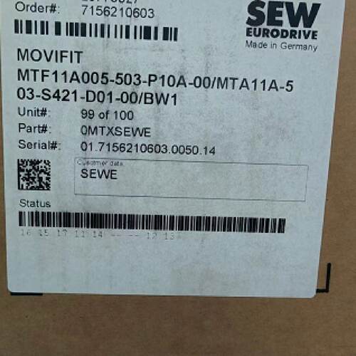 议价SEW变频器MTF11A005-503-P10A-00/MTA11A-503-S421-D01-00/BW