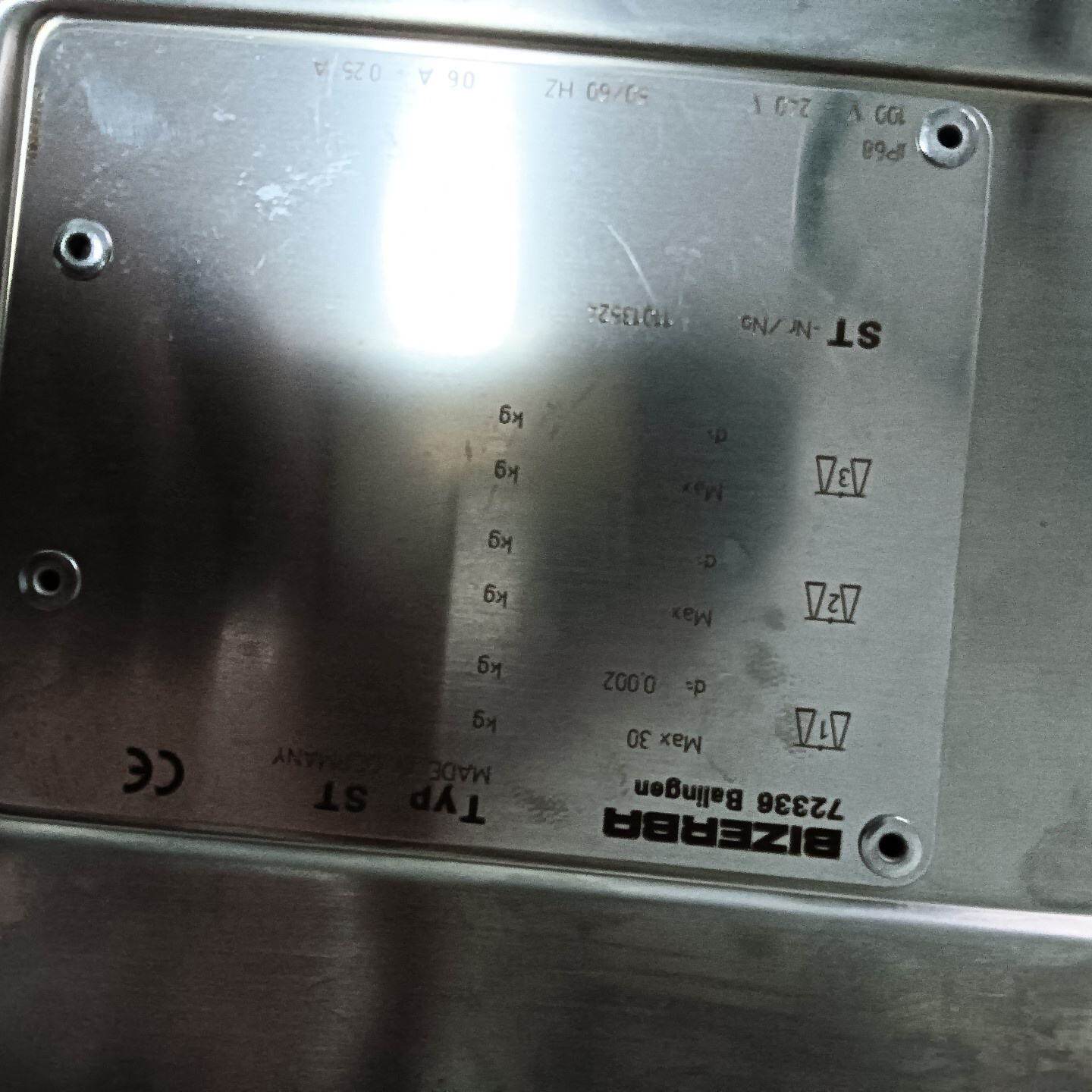 德国BIZERBA碧彩原装控制器,型号ST,工业级称重显示器--议价商