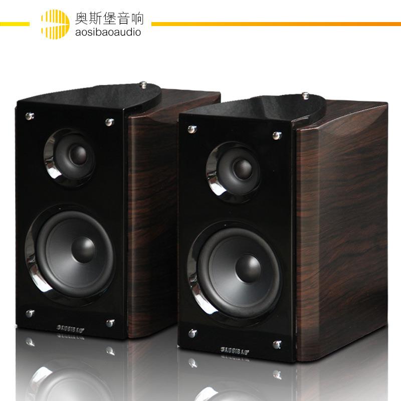 50835寸惠威款手工箱HIFI音箱发烧音响入门级书架音箱对箱