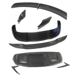 适用于奔驰A级P款AMG款BRABUS款卡尔森款真碳纤维尾翼扰流顶翼