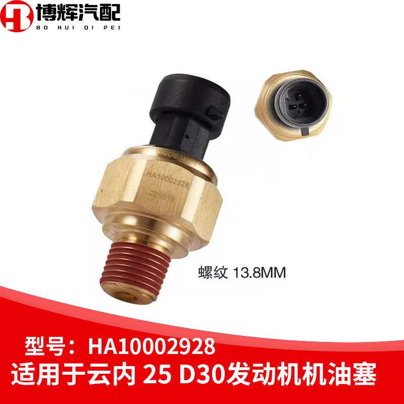 适用于帅铃云内发动机机油压力传感器X10000551 1ECS00-38231B0