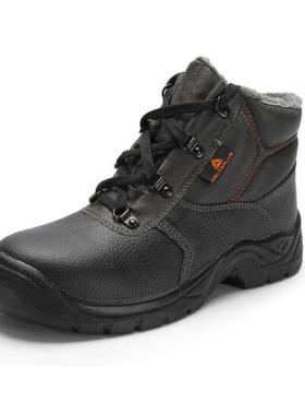 代尔塔 301512 防寒安全鞋加绒保暖防砸防穿刺冷库高帮安全鞋