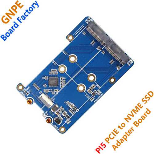 树莓派5专用PCIE to双NVME SSD 扩展板 Pi5双倍2280 MPS2280D