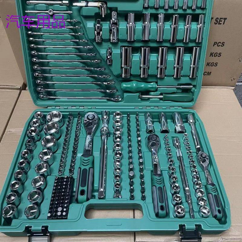 FiK216件套汽修工具套装汽车维修组套套筒扳手组合工具维修工具修