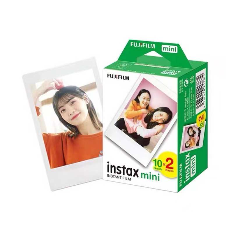 富士instax mini拍立得迷你相纸mini11 3寸通用20张白边胶片相机图片