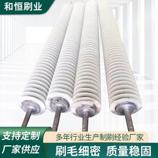 机械设备除尘毛刷辊清洗机茶叶机多功能抛光防尘刷辊缠绕植毛