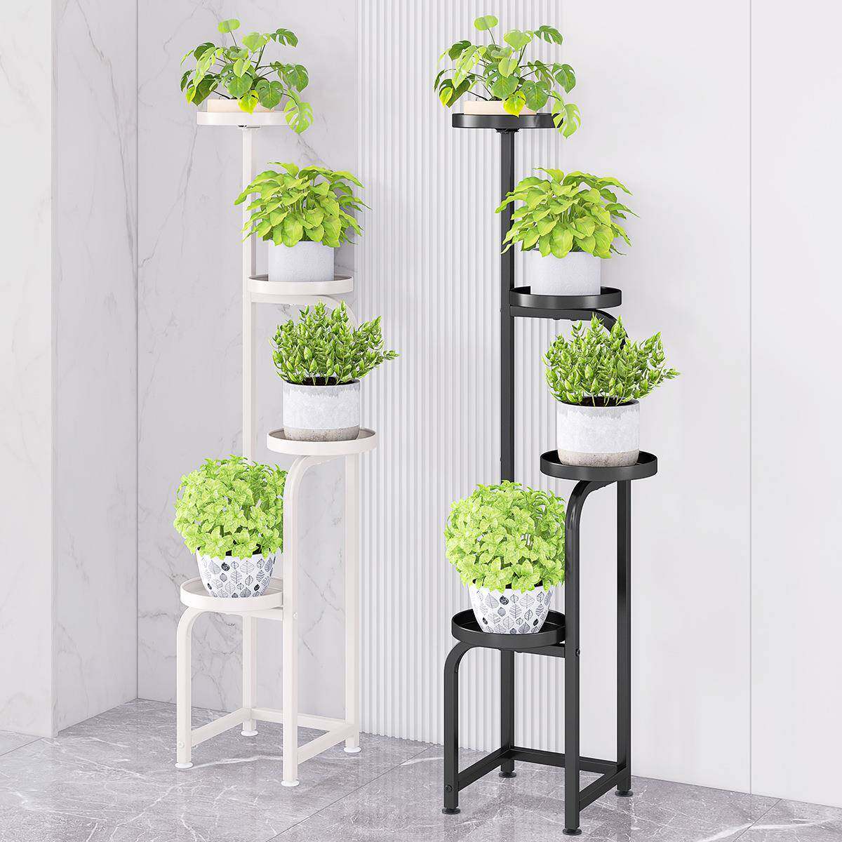 跨境铁艺多肉置物收纳架室内客厅户外铁艺多层落地式阳台花盆架子