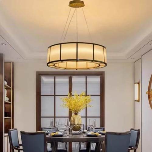 新中式餐厅吊灯设计师火锅饭店包房间卡座创意酒店工程装饰灯具