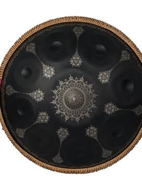 handpan手碟鼓编藤无忧鼓空灵鼓乐器色空钢舌鼓麻绳编织绳子边套