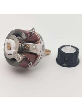 BC1红色瓷盘变阻器 圆盘可调电阻25W 10R20R30R50R100R500R1K2K5K