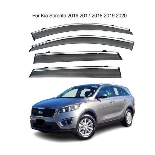 专用起亚2016-2020索兰托晴雨挡Kia Sorento车窗雨眉加厚跨境