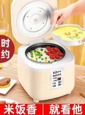 凯琴迷你智能电饭锅家用一个人小型四人定时煮饭2人