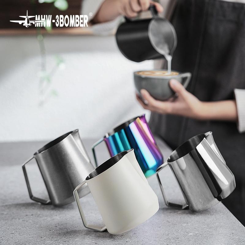 MHW-3BOMBER轰炸机GT拉花缸 意式咖啡拉花杯 U型缸嘴专业打奶泡杯