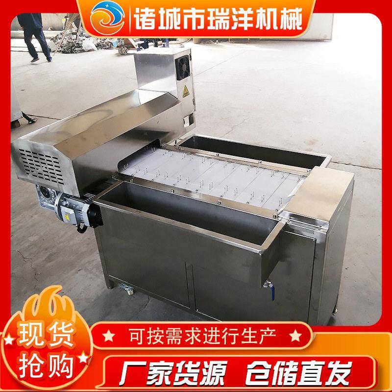无骨屑鸡爪分割机麻辣卤鹅头鸭头切半机多功能鸡爪猪喉骨开半机