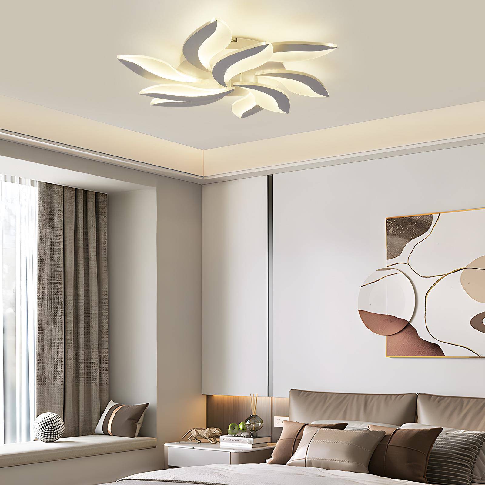 后现代简约LED吸顶灯个性创意客厅灯具大气卧室书房灯餐厅灯饰