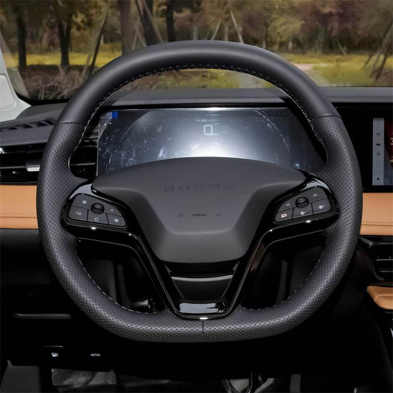 2023款荣威i5专用手缝方向盘套 RX5 i6max Ei5 RX9 iMAX8全包把套