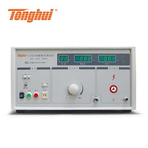 Tonghui同惠TL5520B交流耐压测试仪TL5510A电气安规测试仪AC 5kV
